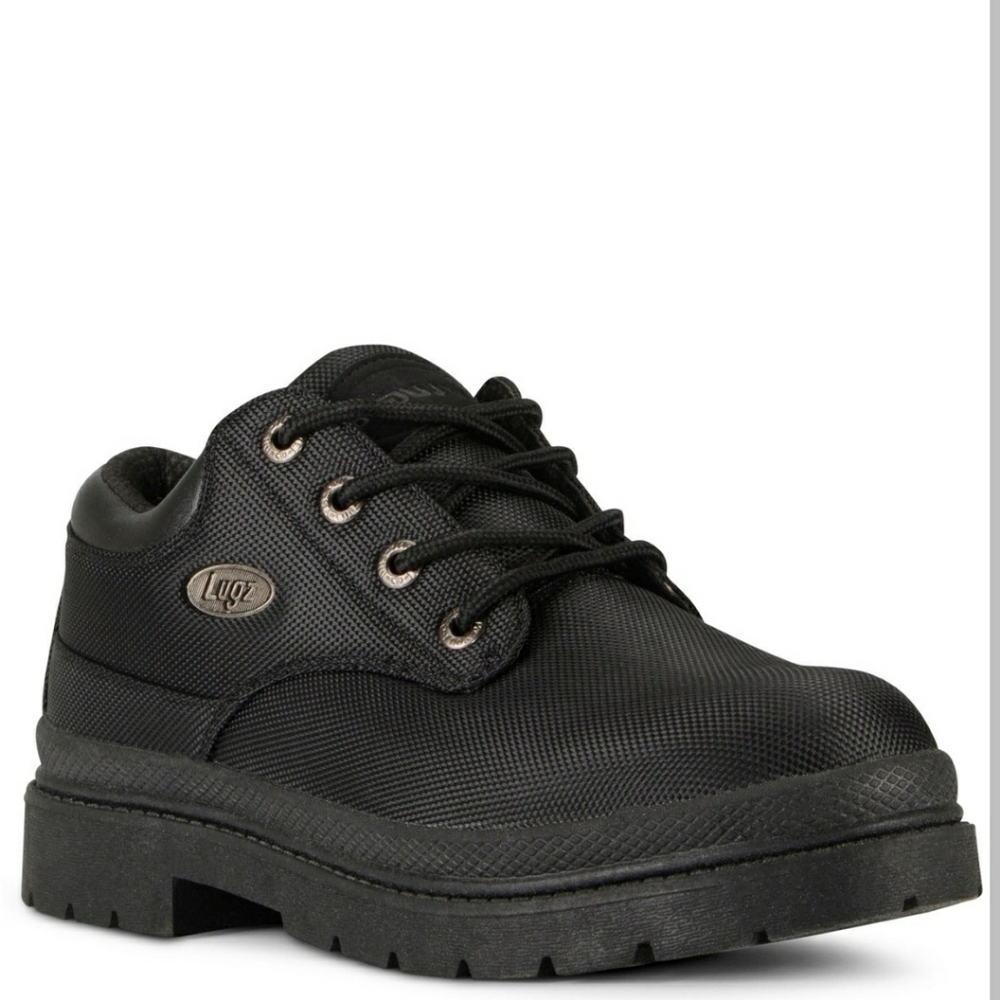 Lugz Men's Drifter Lo Ballistic Classic Oxford Fashion Boot, Size 7.5D Black